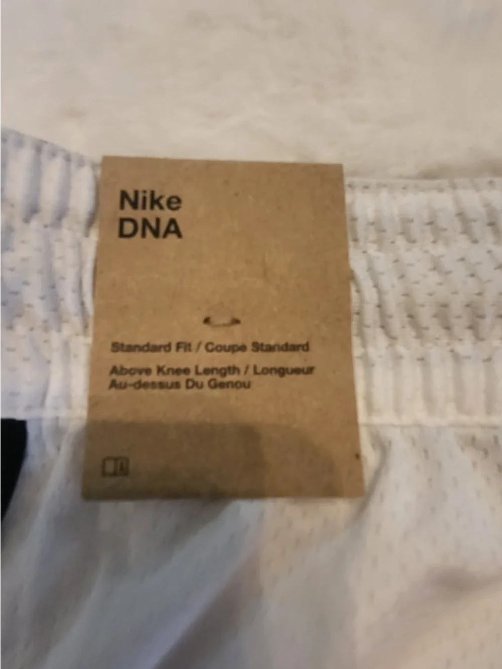 Nike Dri-fit DNA Men's White Athletic Shorts XXL NWT